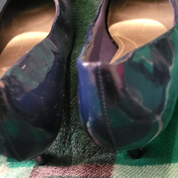 WOMENS COMFORT PLUS HEELS BLUE SIZE 8 - Picture 7 of 14